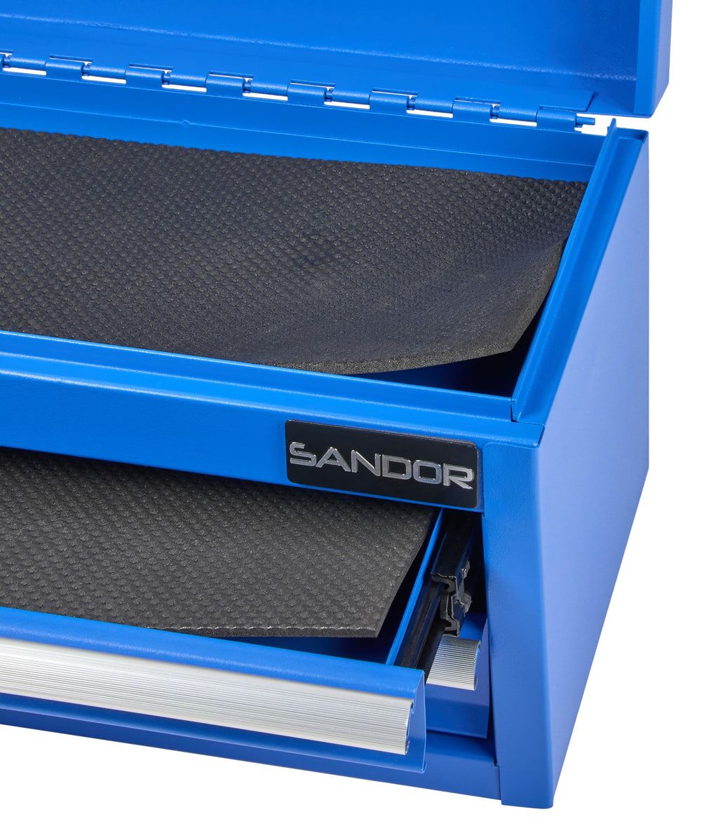 Blue Metal Tool Chest with 2 Drawers T84055
