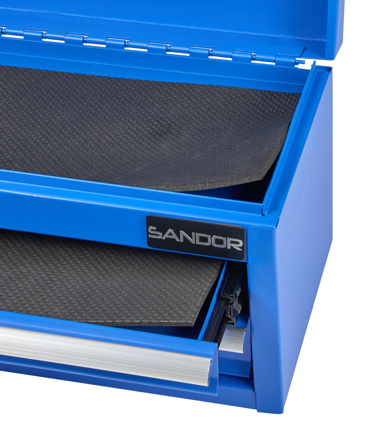 Blue Metal Tool Chest with 2 Drawers T84055