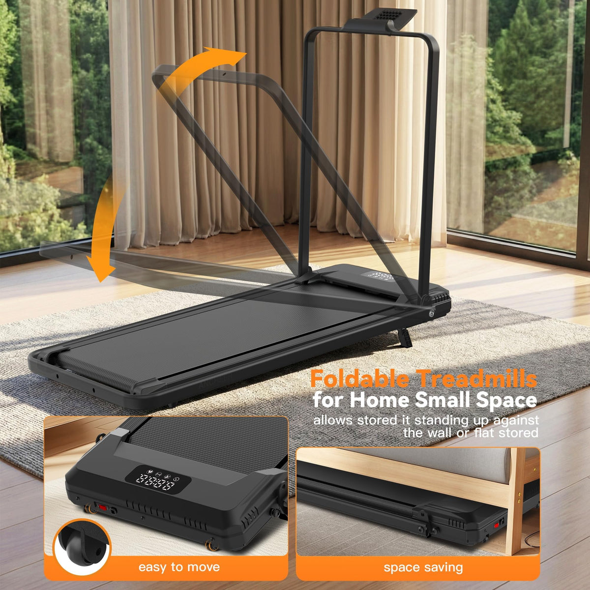 Foldable Treadmill with Incline G432148