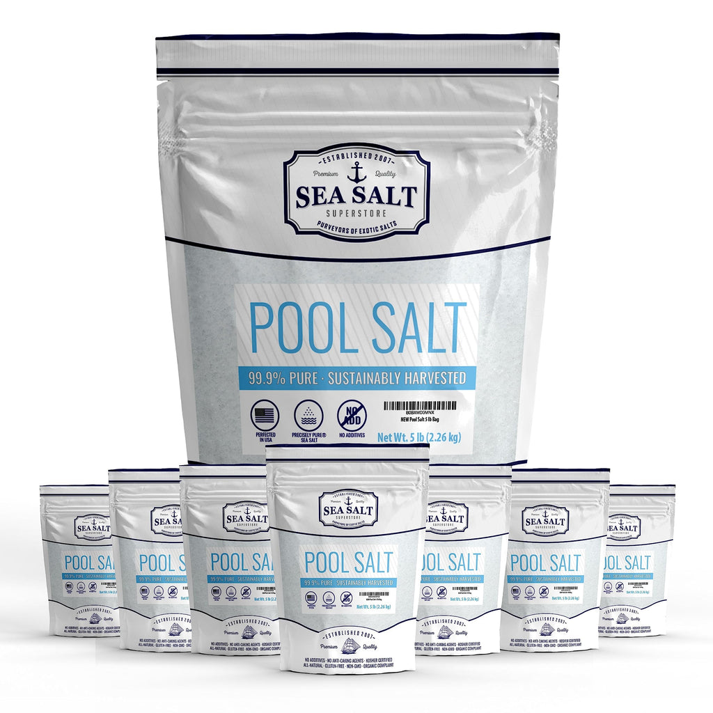 Pool Salt 8 Bags of 5 lb Z7778