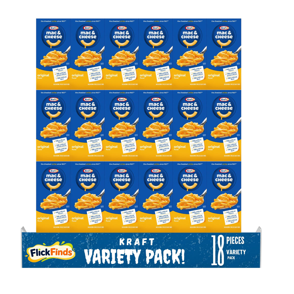 Macaroni & Cheese Dinner 18 Count M876597