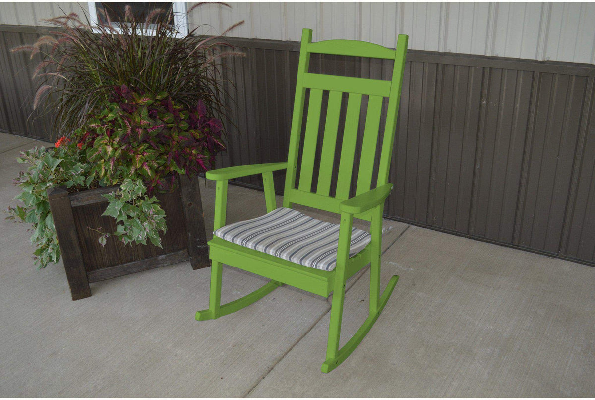 Yellow Pine Porch Rocking Chair L8756