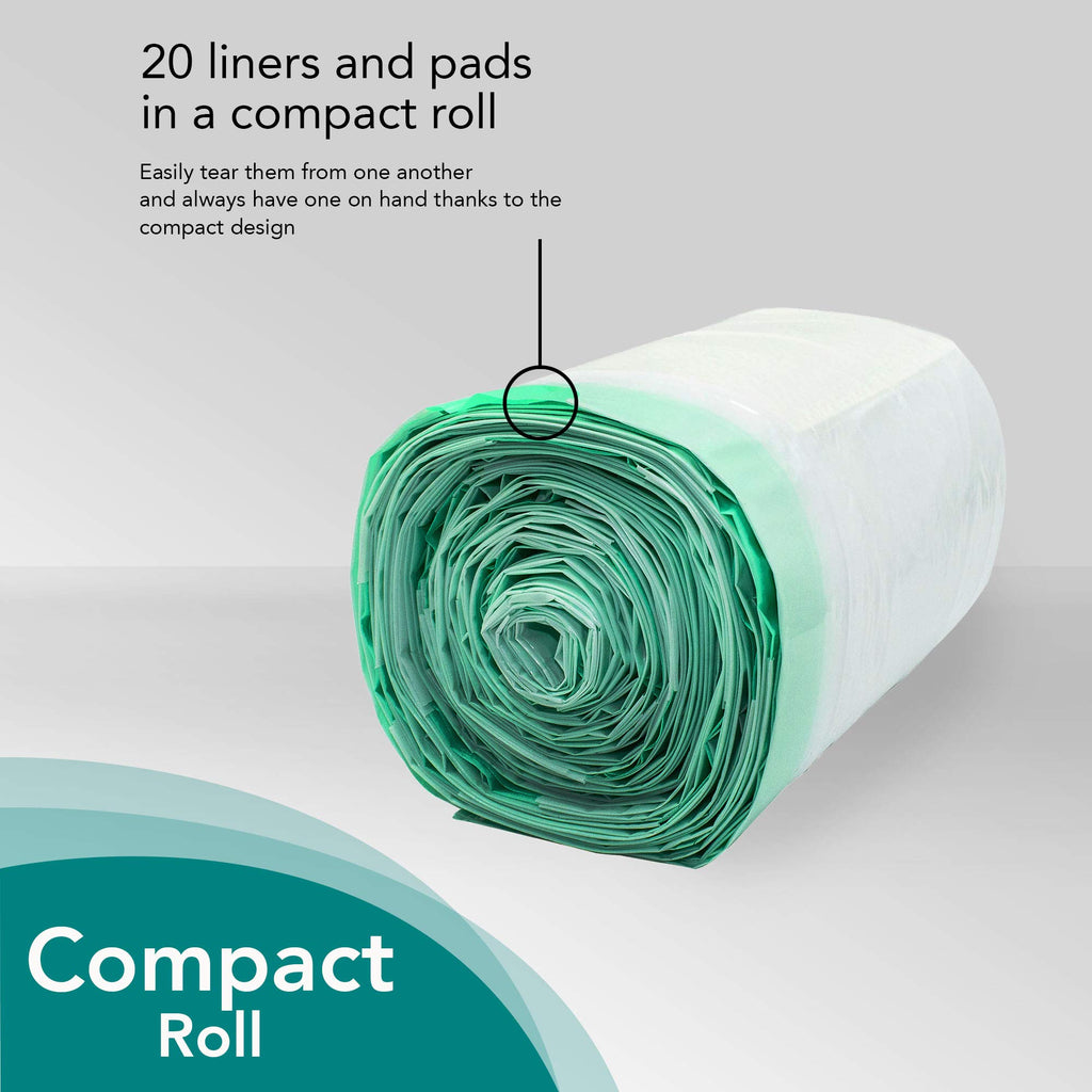 Disposable Commode Liners 60 Count W4295