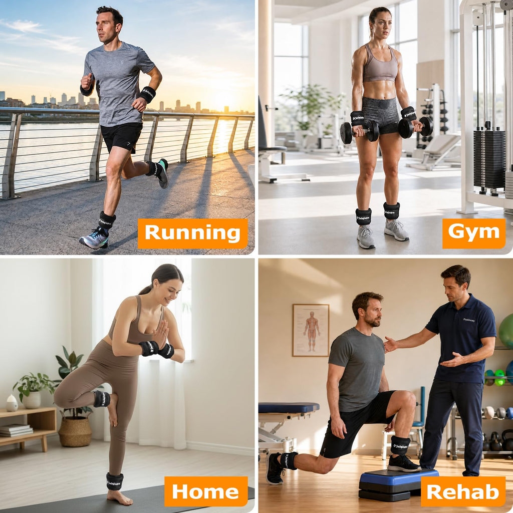 Ankle Weights 1 Pair with Adjustable Straps M6805