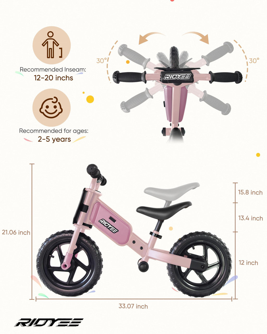 Toddler Balance Bike A55827