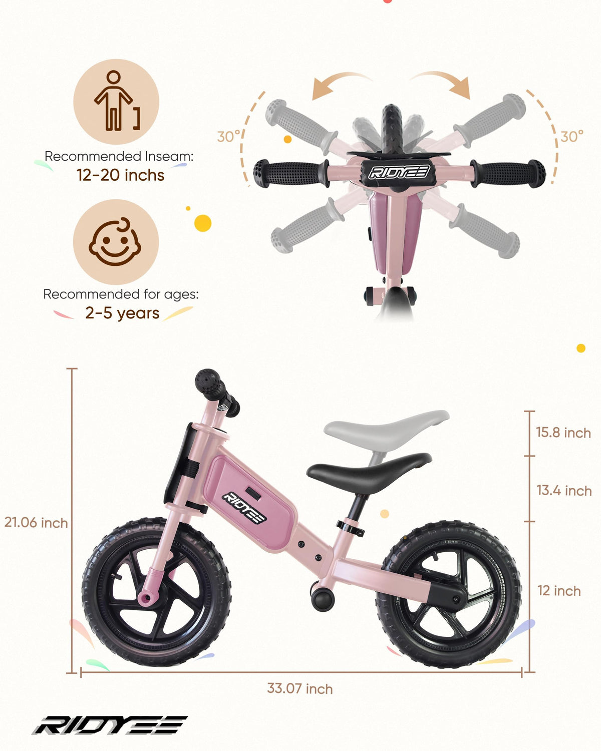 Toddler Balance Bike A55827