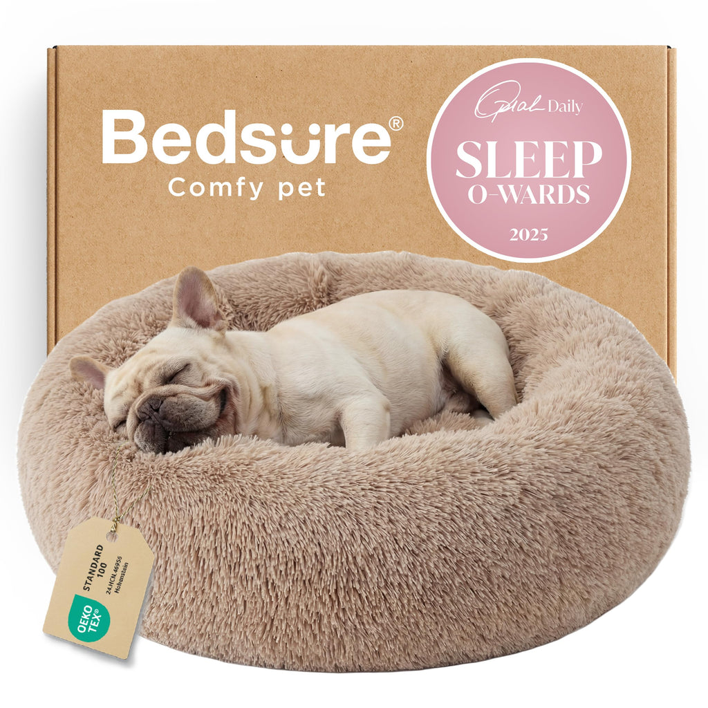 Camel Washable Donut Dog Bed N59929