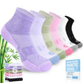 6 Pairs Wide Bamboo Viscose Non Binding Socks I2962