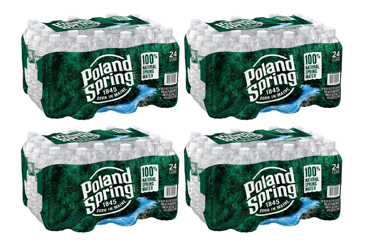 Spring Bottled Water 16.9 Fl Oz 96 Pack M52793