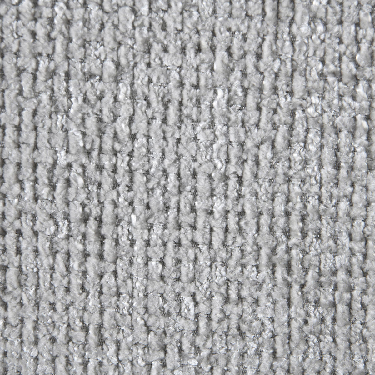 Grey Chenille Twin Trundle Bed D4225