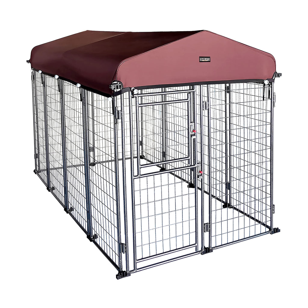 8' x 4' x 5' Outdoor Dog Kennel with Roof Cover S714235