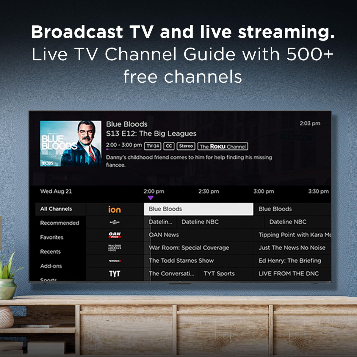 32-Inch QLED Roku Smart TV X64516